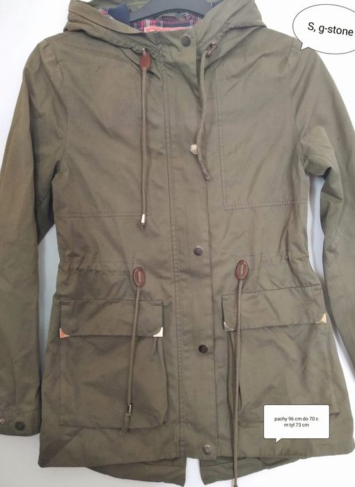 Kurtka damska jesienna parka r. S