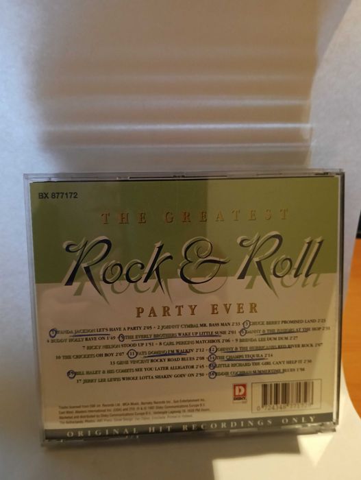 cd Rock and Roll Party Ever ( 3 cd's ) compilação