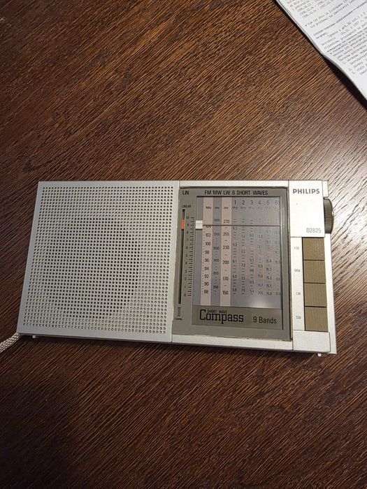 Radio Globalne Philips D2825, Vintrage