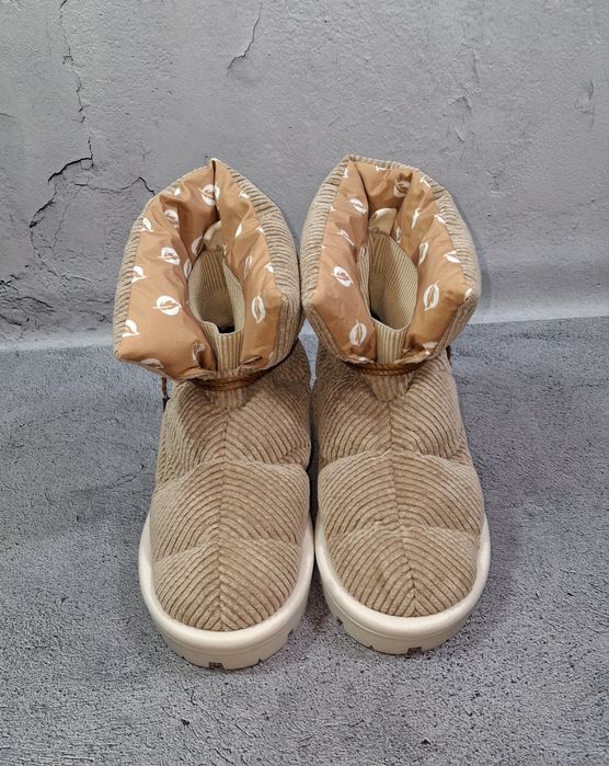 Ботинки Flufie Classic дутики женские с пуховым утеплителем кроссовки