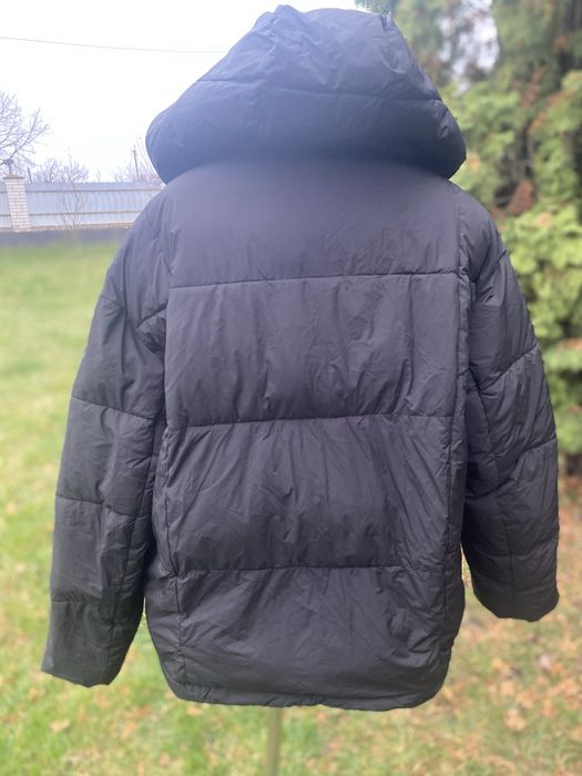 Зимова коротка куртка оверсайз. Розміри 48, 50,52