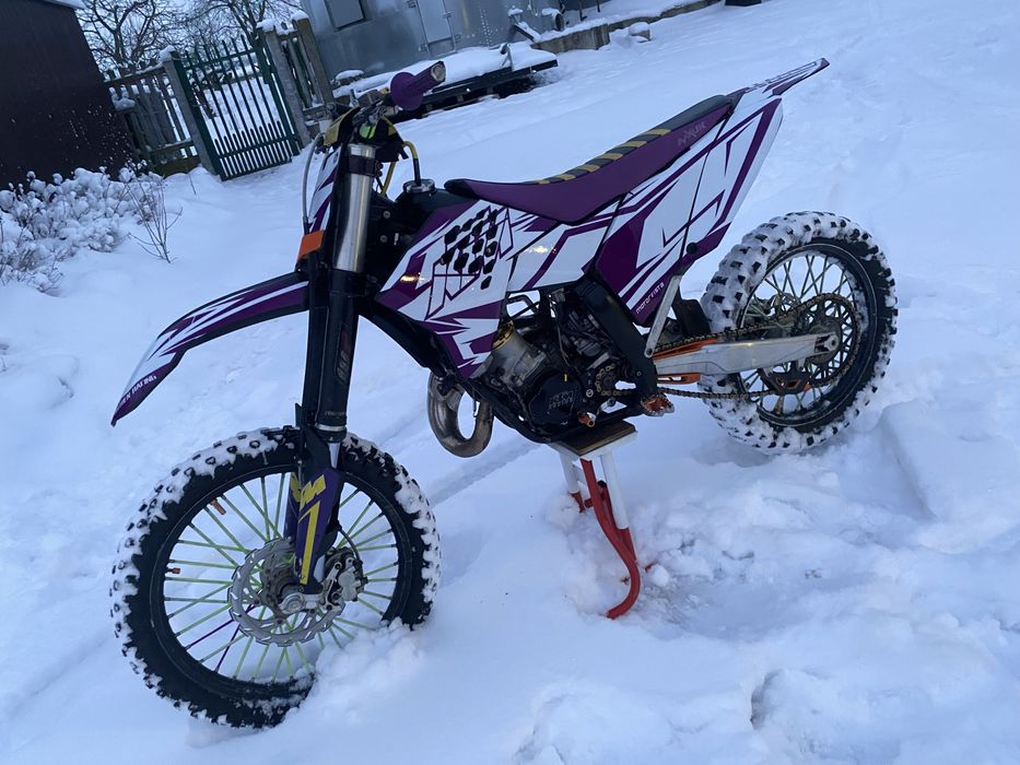 ZAMIANA Ktm sx 144/125 FMF po serwisie