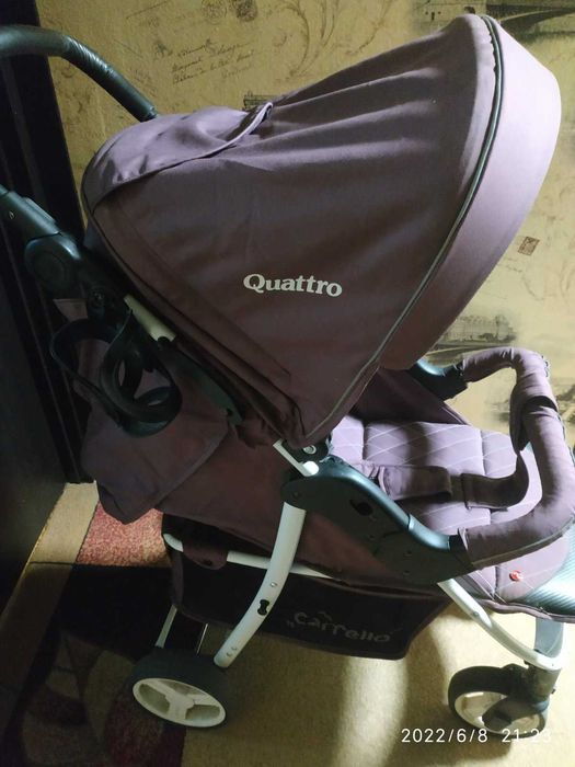 Продам  прогулянкову коляску CARRELLO Quattro