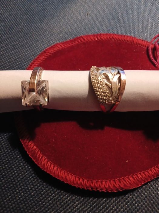 Серебро  кольца  бу размер  17 ,18,19