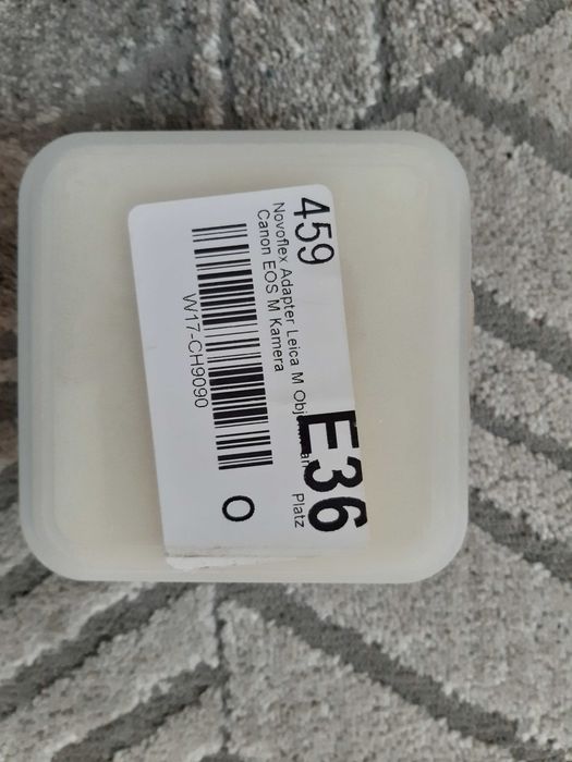 Adapter Novoflex Canon EOSM/LEM