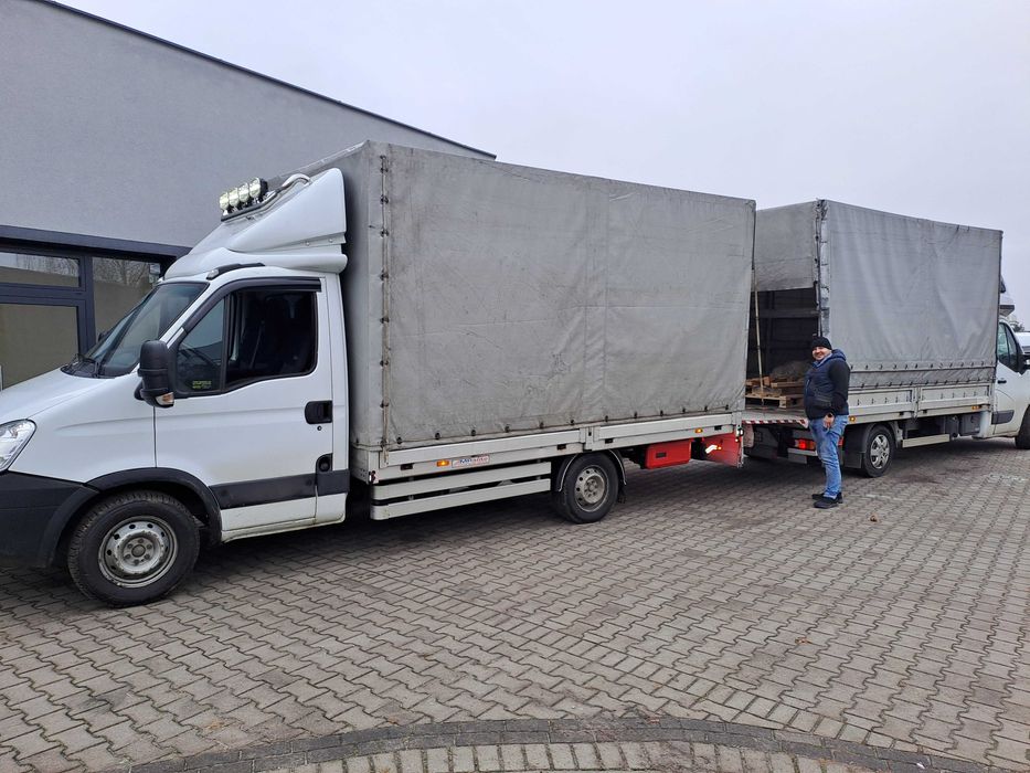Transport 3,5 tony przeprowadzki bagażówka bus dostawczak