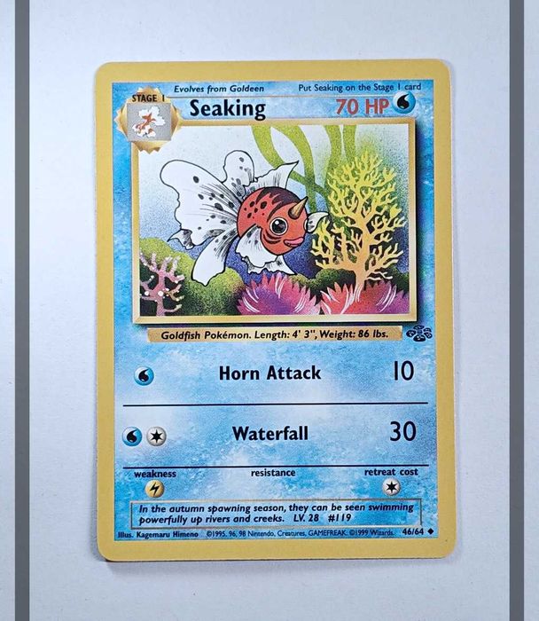 Seaking 46/64 JU Pokemon ENG-NM