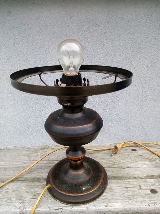 Stara lampa nocna PRL Polam Wieliczka