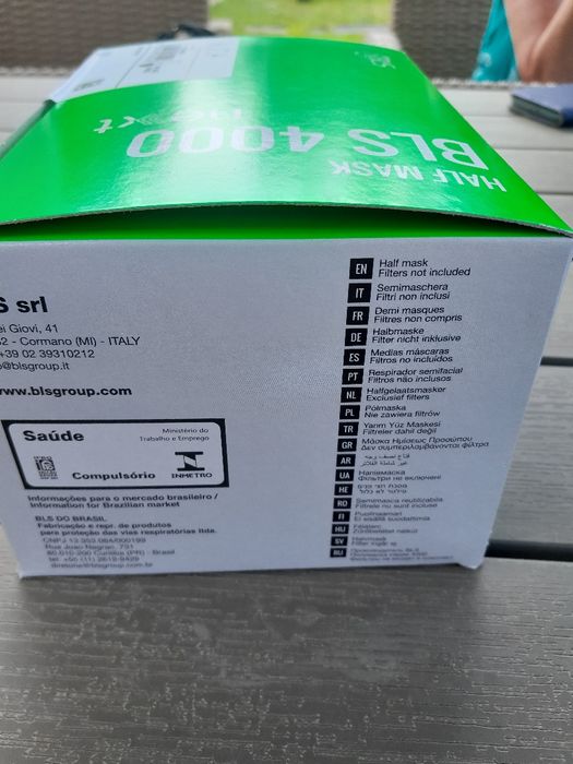 Półmaska ochronna BLS 4000