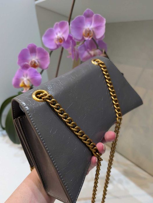 Сумка  Balenciaga  25 см довжина з натуральної шкіри, сумочка Балансиага кожаная