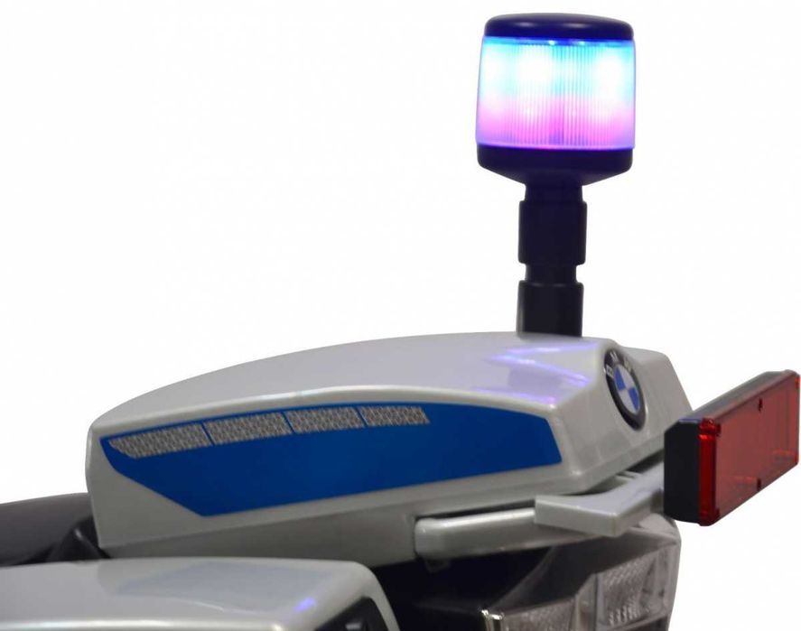 Auto motorek Pojazd Motor BMW Policja na akumulator