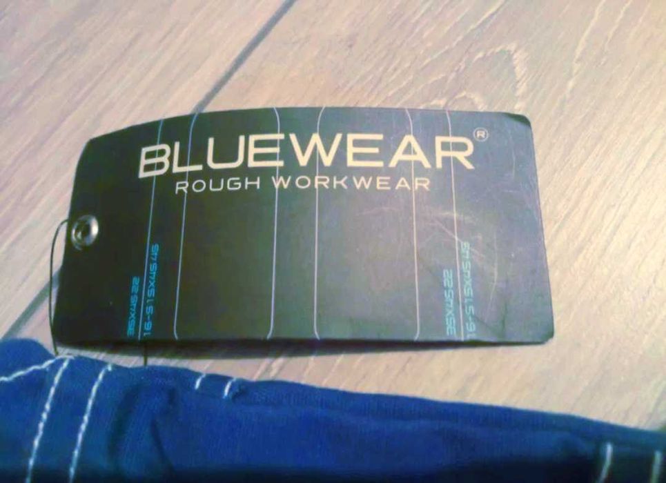 Spodnie ogrodniczki z ochroniaczami na szelkach 98/104