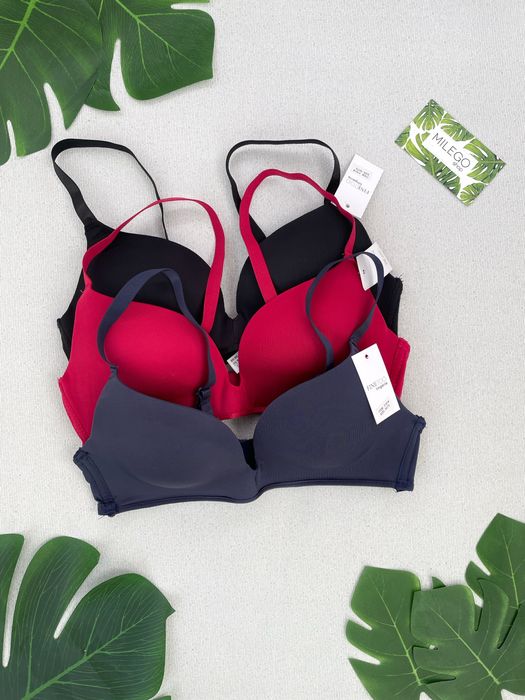 Гладкий бюстгальтер без кісточок Finetoo, чашка А-В бра мереживний