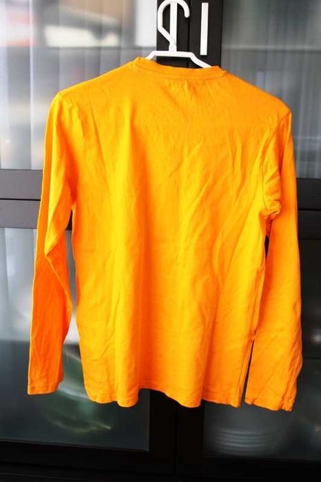 Sweat alaranjada Never stop learning MO Kids tamanho 13-14 anos