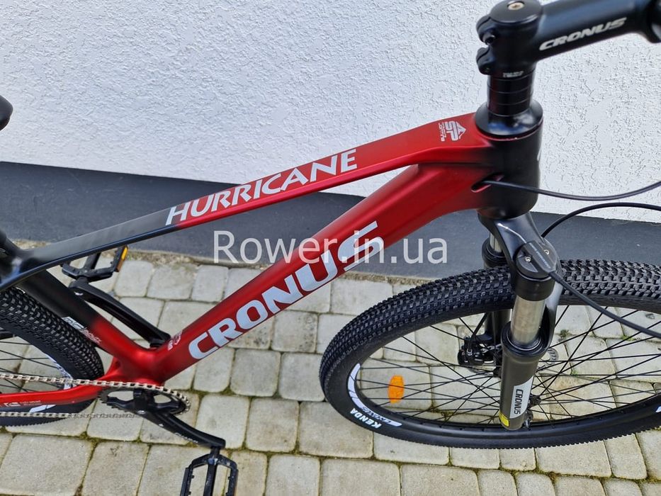 Магнієвий велосипед Cronus 27.5" Hurricane 2025 Рама-17" red-black