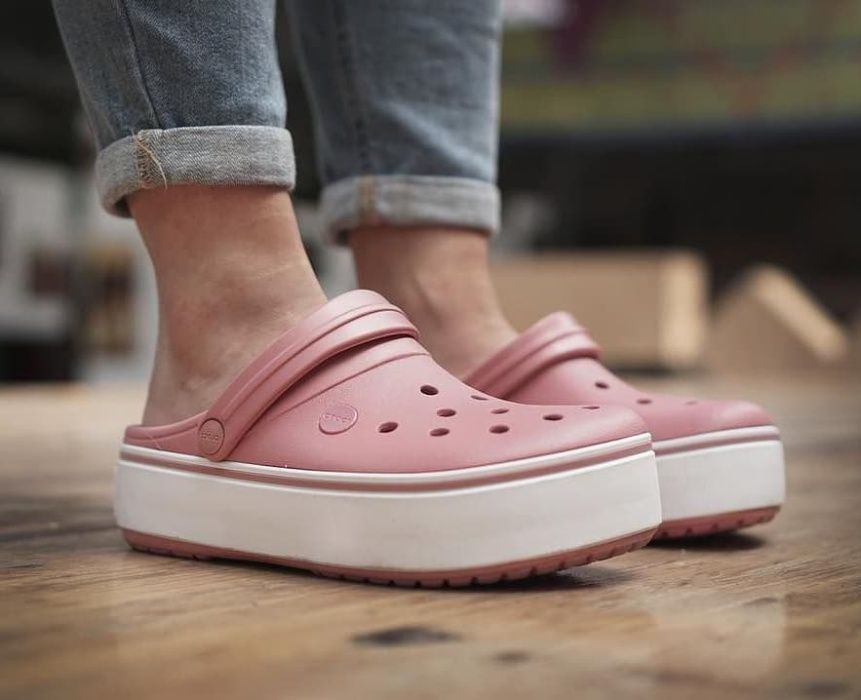 Крокси  Crocband Platform Жіночі На Платформі Крокбенд Новинка 36-41
