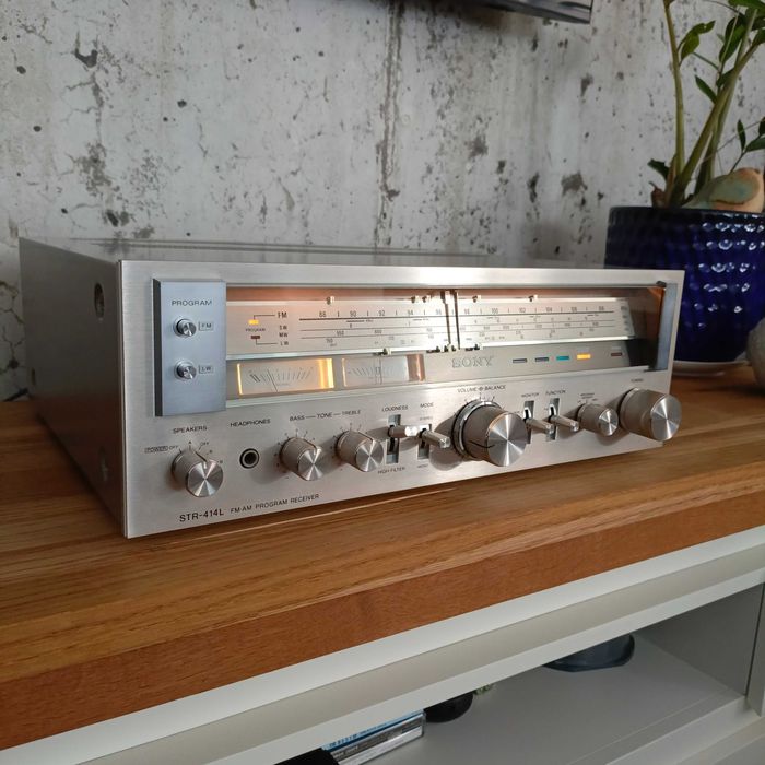 Amplituner SONY STR-414L Vintage Japan Stan Gabinetowy