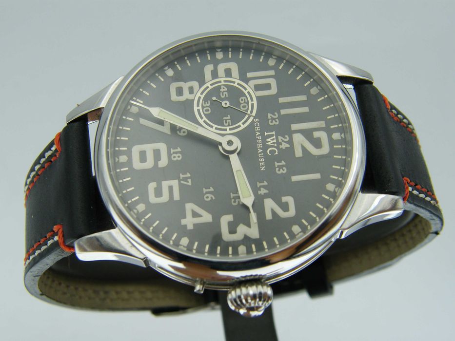 IWC Schaffhausen Pilot Piękna Pasówka w Stali Cal. 63 z 1904 roku