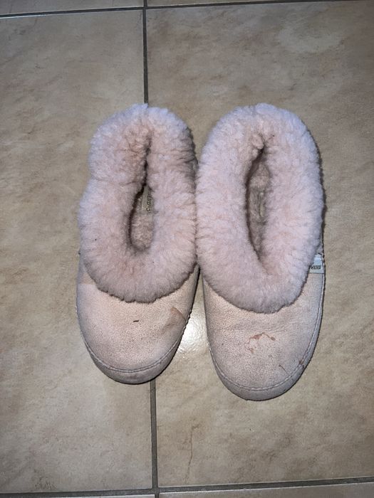 Kapcie SHEPHERD EMMY pink kożuch naturalny