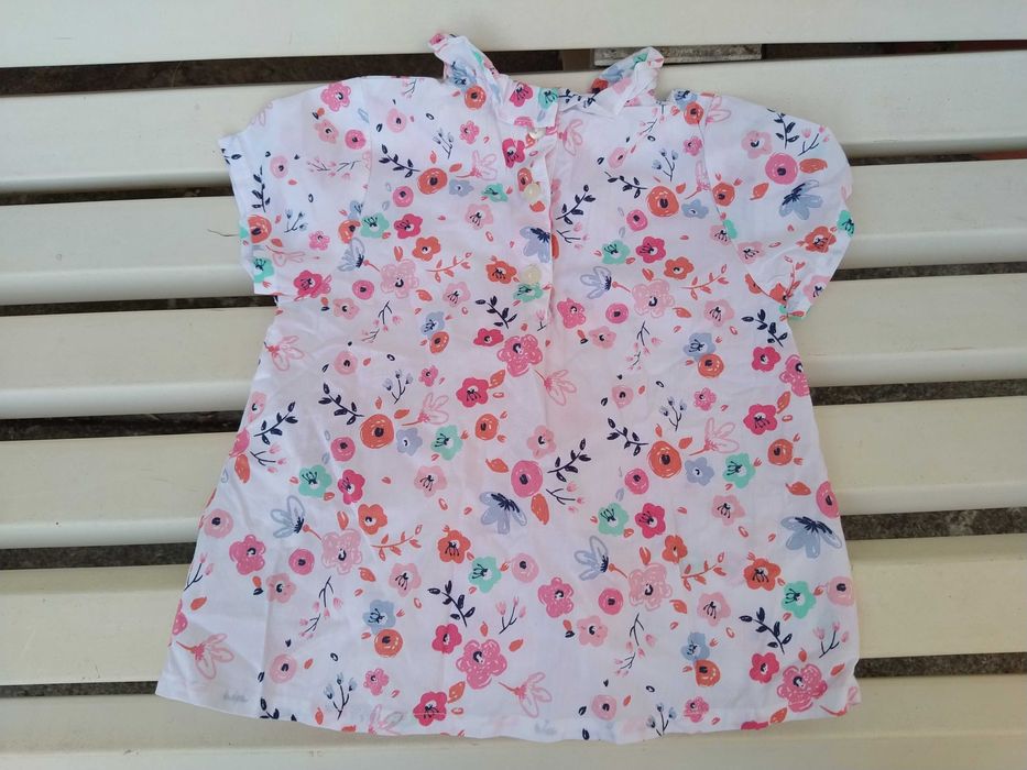 Blusa de menina florida - ZIPPY - 18 - 24 meses - 88 cm