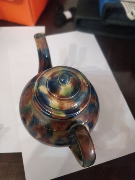 Bule e Açúcareiro tipo Whieldon