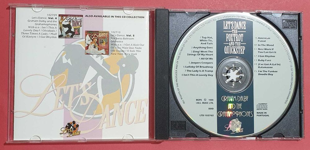 CD - Let's Dance the FOXTROT and the QUICKSTEP