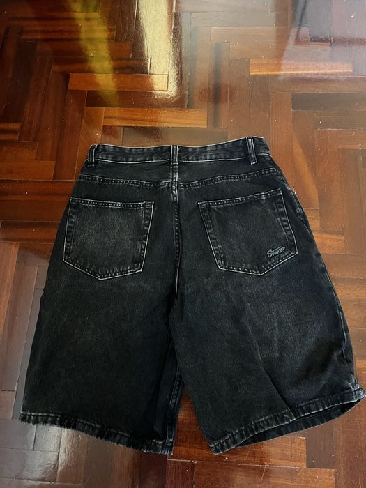 Calções pretos Pull & Bear