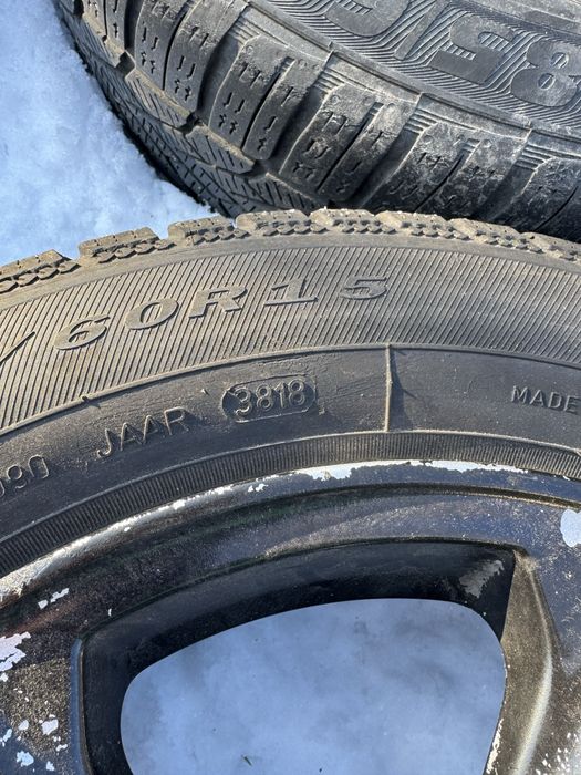 Felgi Aluminiowe r15 z oponami Dębica 185/60