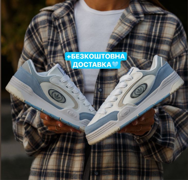 Є В НАЯВНОСТІ ЗАРАЗ‼️Кросівки Adidas Adi2000 Grey Blue (Сині),аді2000.