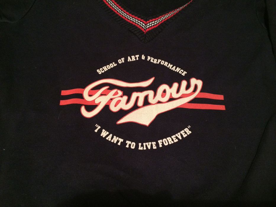 ONLY bluza sportowa Famous granatowa z napisami