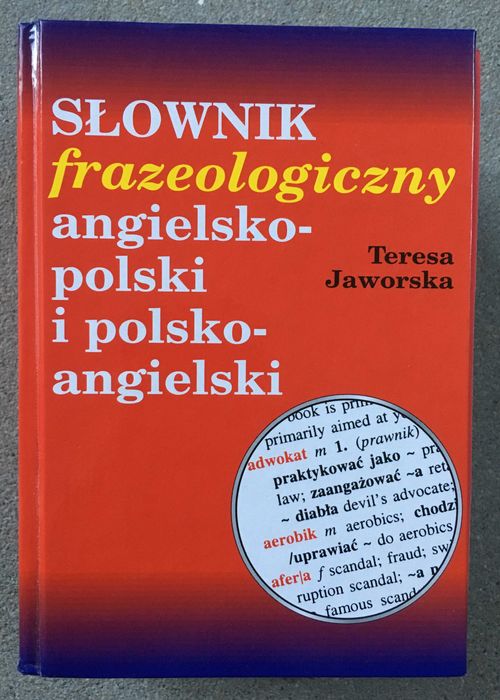 Słownik frazeologiczny angielsko-polski i polsko-angielski stan bdb