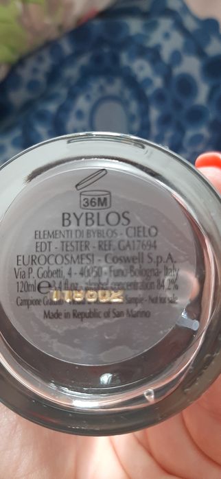 Byblos cielo edt 120 ml