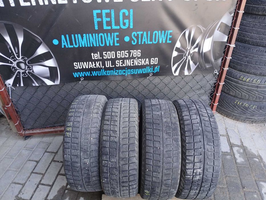 4x używane opony zimowe 195/55 R16 Goodride Gwarancja Montaż Duży wybó