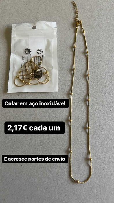 Pulseiras/colares - bijuteria variada