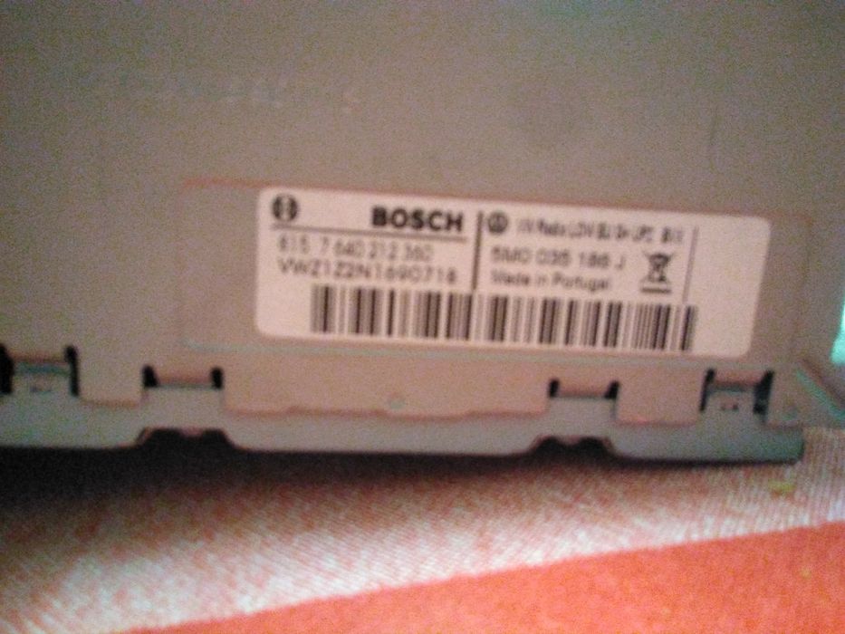 Rádio Bosh para carro