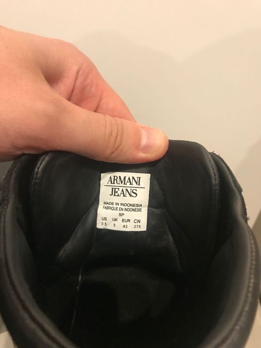 Armani Jeans sneakersy, rozm 42,5 skórzane
