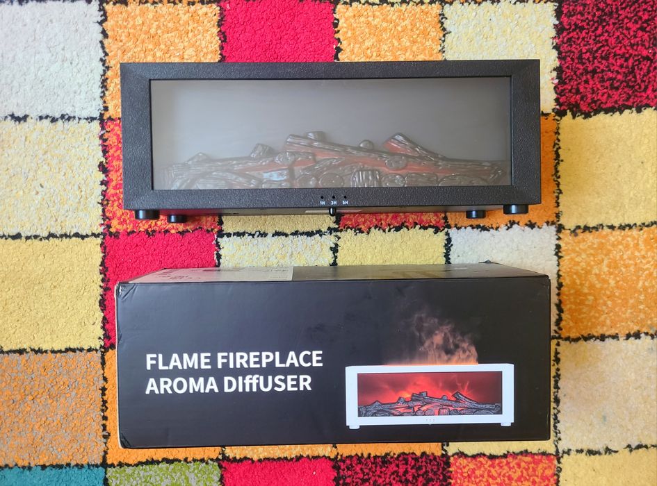 Увлажнитель воздуха-камин + ПОДАРОК арома-масло