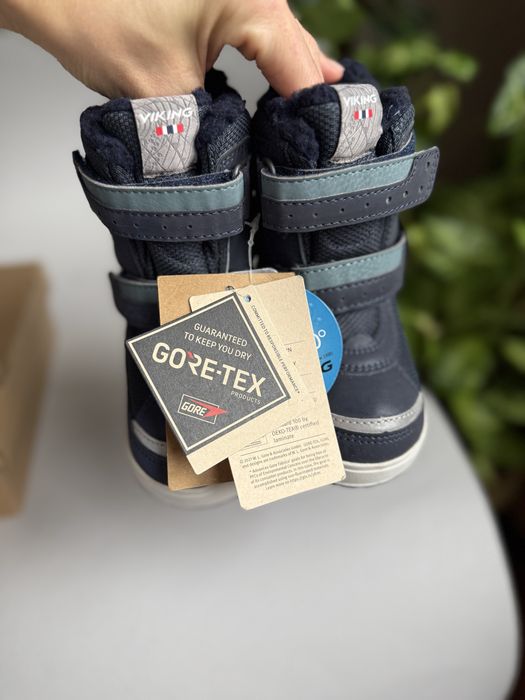 зимові чоботи 24р. 16,2см Viking Play Reflex Warm GTX 2V Blue