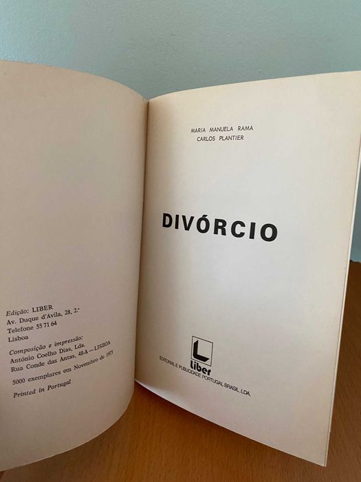 Divórcio - Da Concordata à Revolução - Maria M. Rama, Carlos Plantier