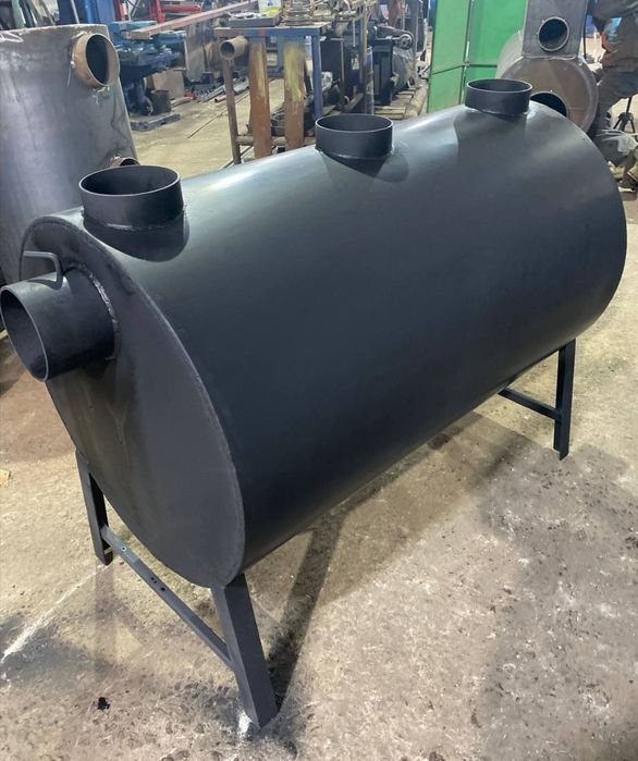 6мм! 1500м3! Піч Теплогенератор! Буржуйка, Булерьян