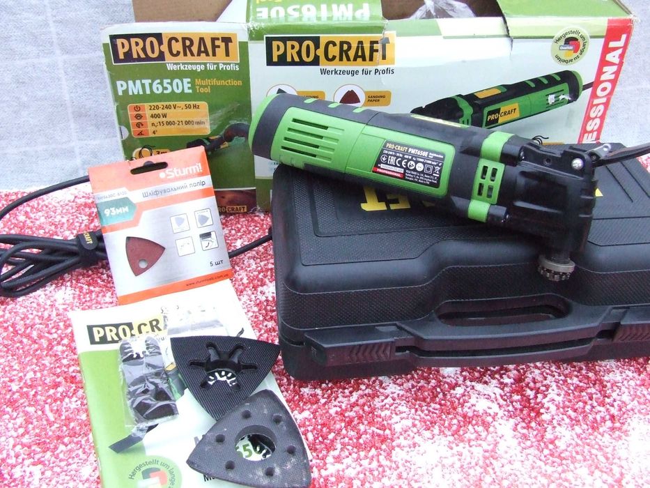 Реноватор Pro-Craft PMT650E на гарантії/мультитул/multitool