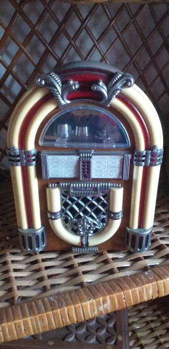 Joke box antiga a pilhas