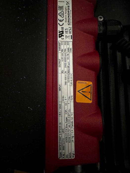 Pompa Grundfos TPE 100-160/2-S 4kW IE5 (99114836) NOWA / 2 szt.