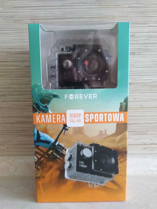 OKAZJA Kamera sportowa kamerka akumulatorowa Full HD AVI JPEG Wysyłam