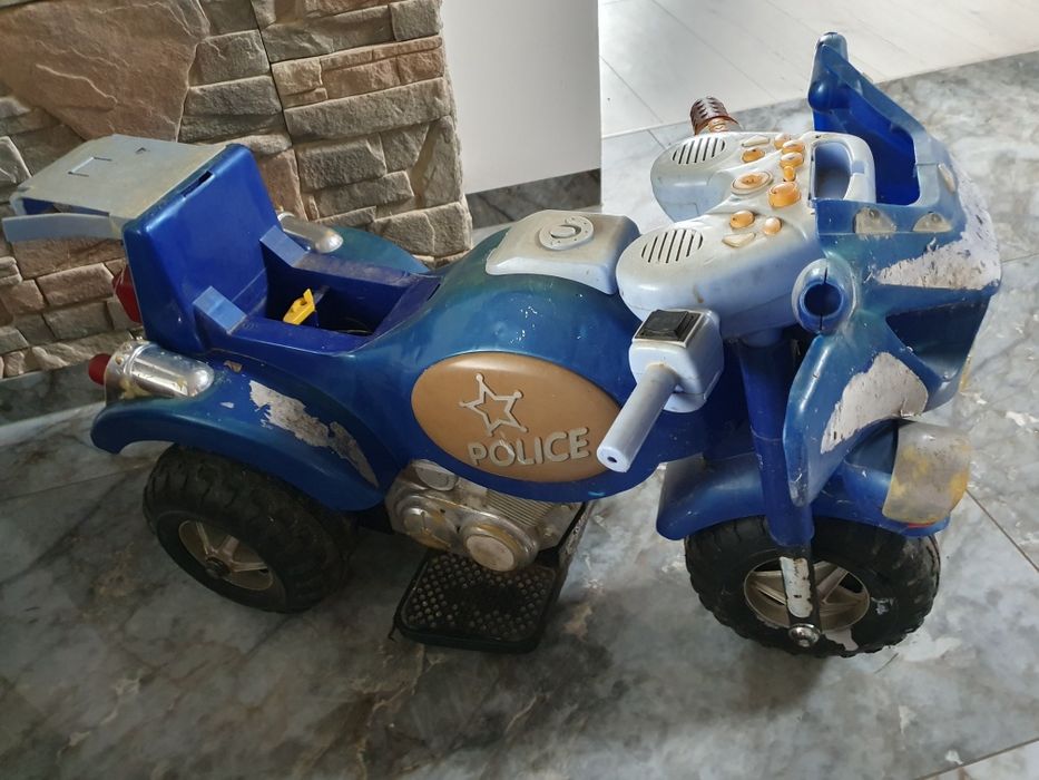 Motocykl policyjny motor zabawka 75 cm