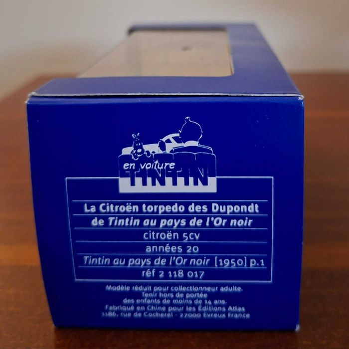 Carros da colecção Tintin