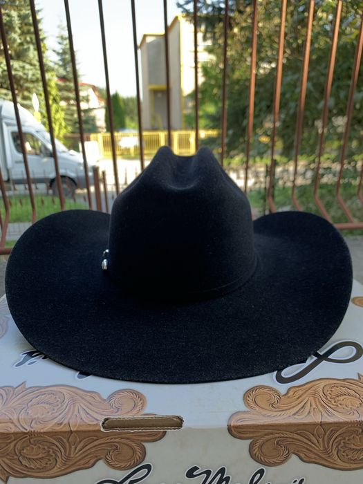 Larry Mahan 6X Lockhart Cowboy Hat in Black