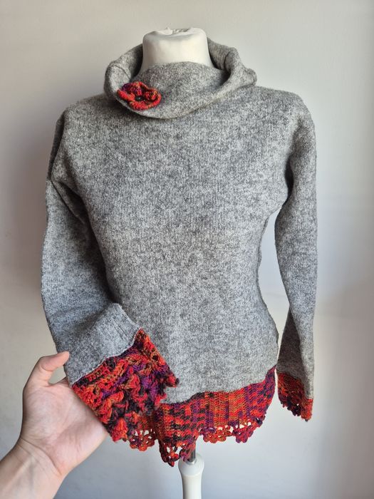 Sweter wełniany golf oldschool Marc O'Polo 38/M