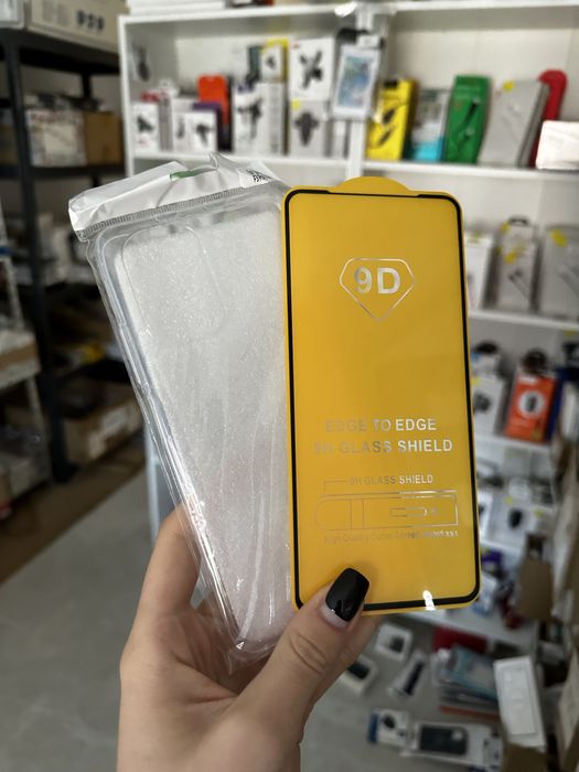 Etui 0,5mm + szkło hartowane XIAOMI POCO F3/F3 Pro/K40/K40 Pro