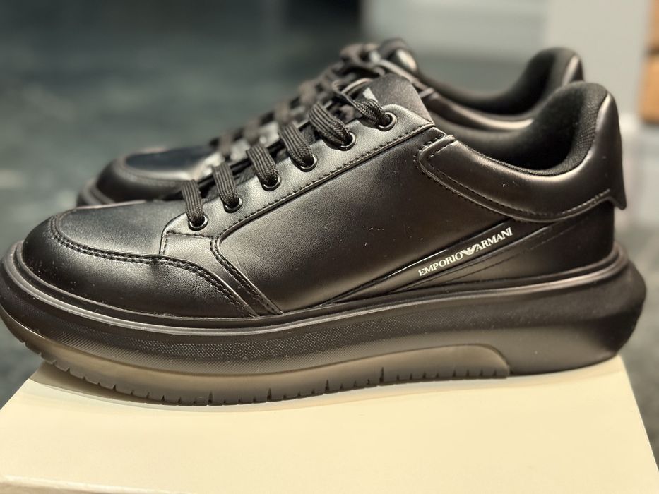 Кеди ботинки Emporio Armani